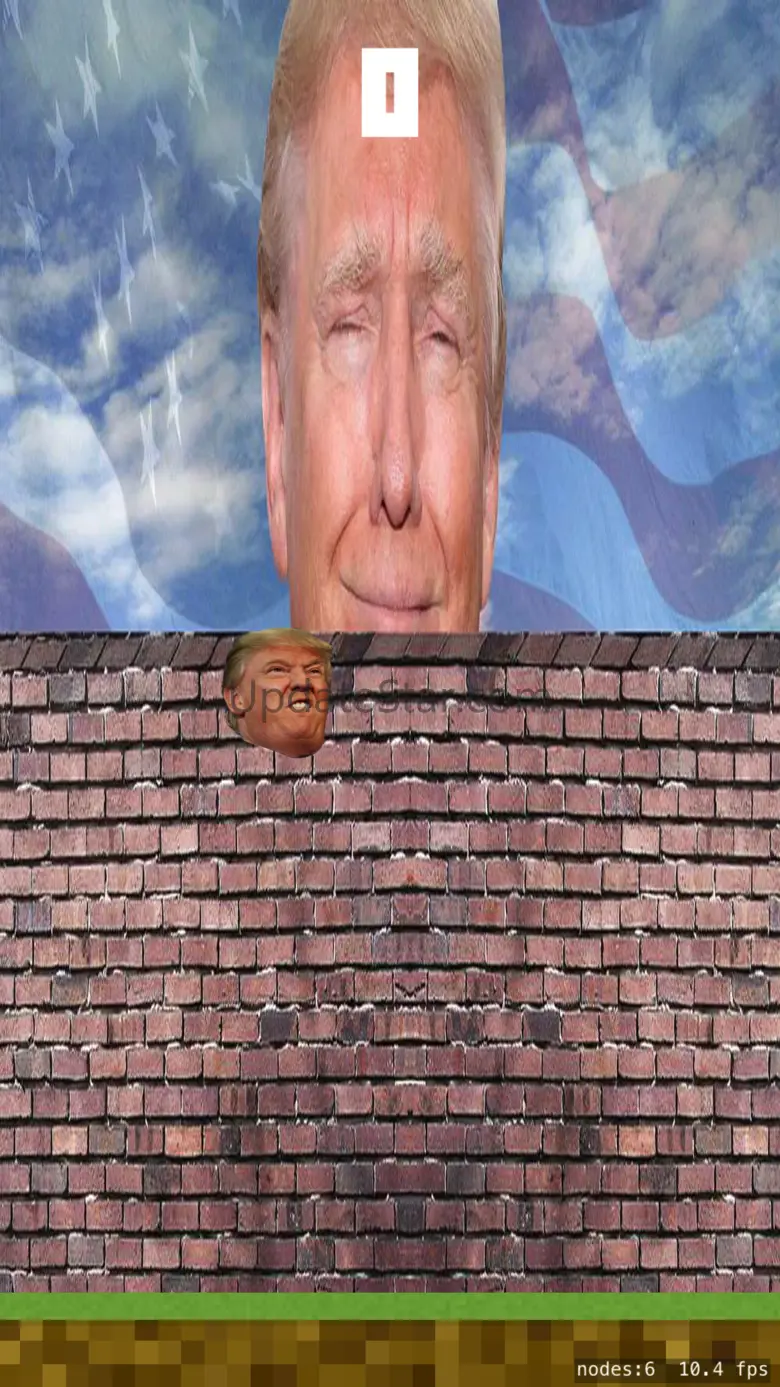 Flappy Trump - a flying Trump Game 1.0