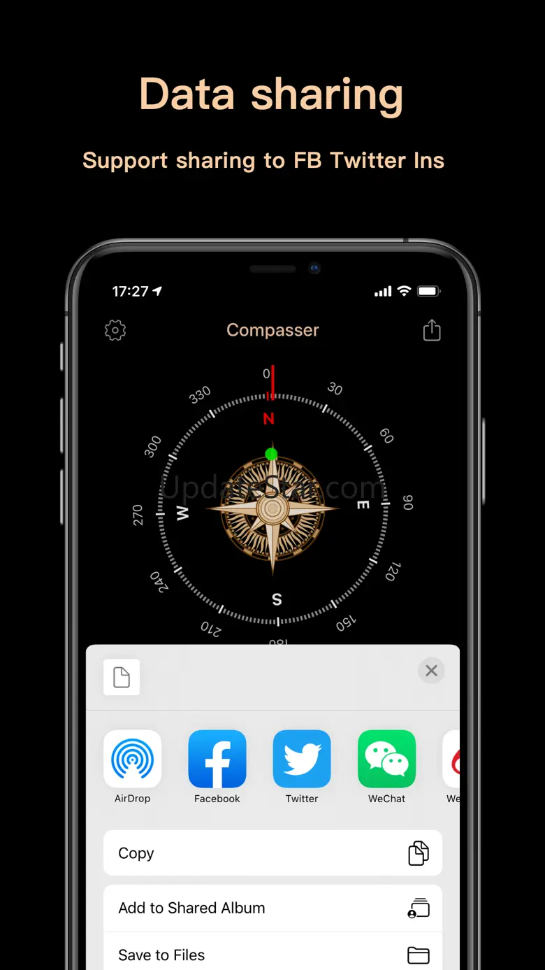Compasser-GPS&Elevation app 1.8