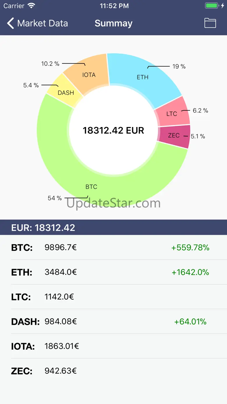 Crypto Tracker 1.1.3
