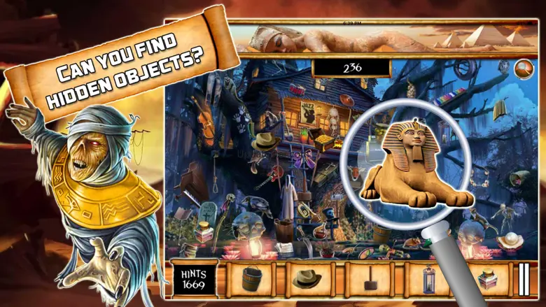 Hidden Objects : Mummy Mystery 2.0