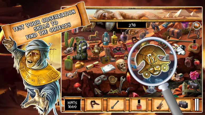 Hidden Objects : Mummy Mystery 2.0