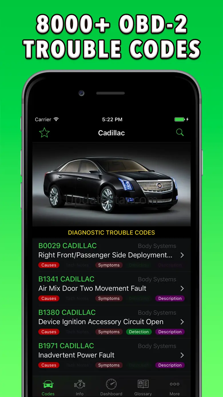 OBD-2 Cadillac 1.0