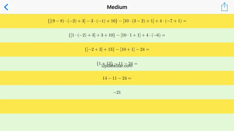 Mathematical Expressions - Generator and Solver 1.2