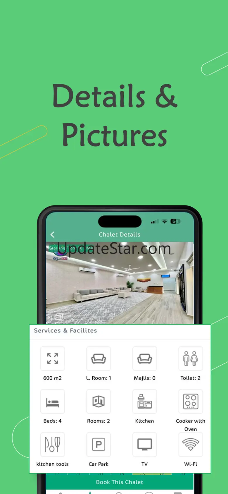Masarrah App - Oman Chalets 4.2