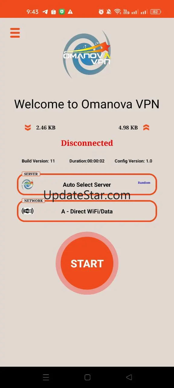 Omanova VPN 4.9
