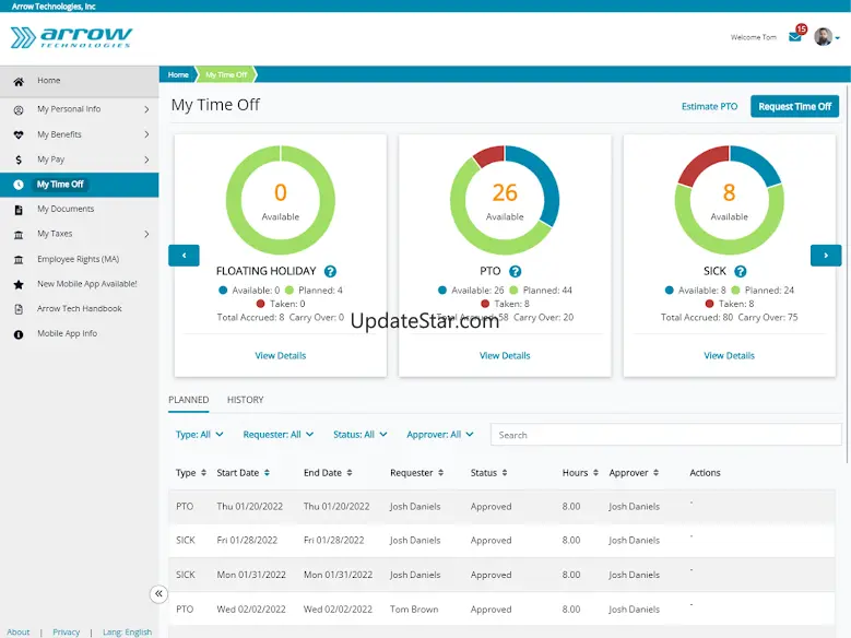 PrismHR Employee Portal 1.2