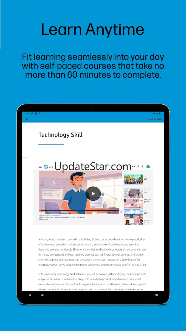 HP LIFE: Learn business skills 3.3