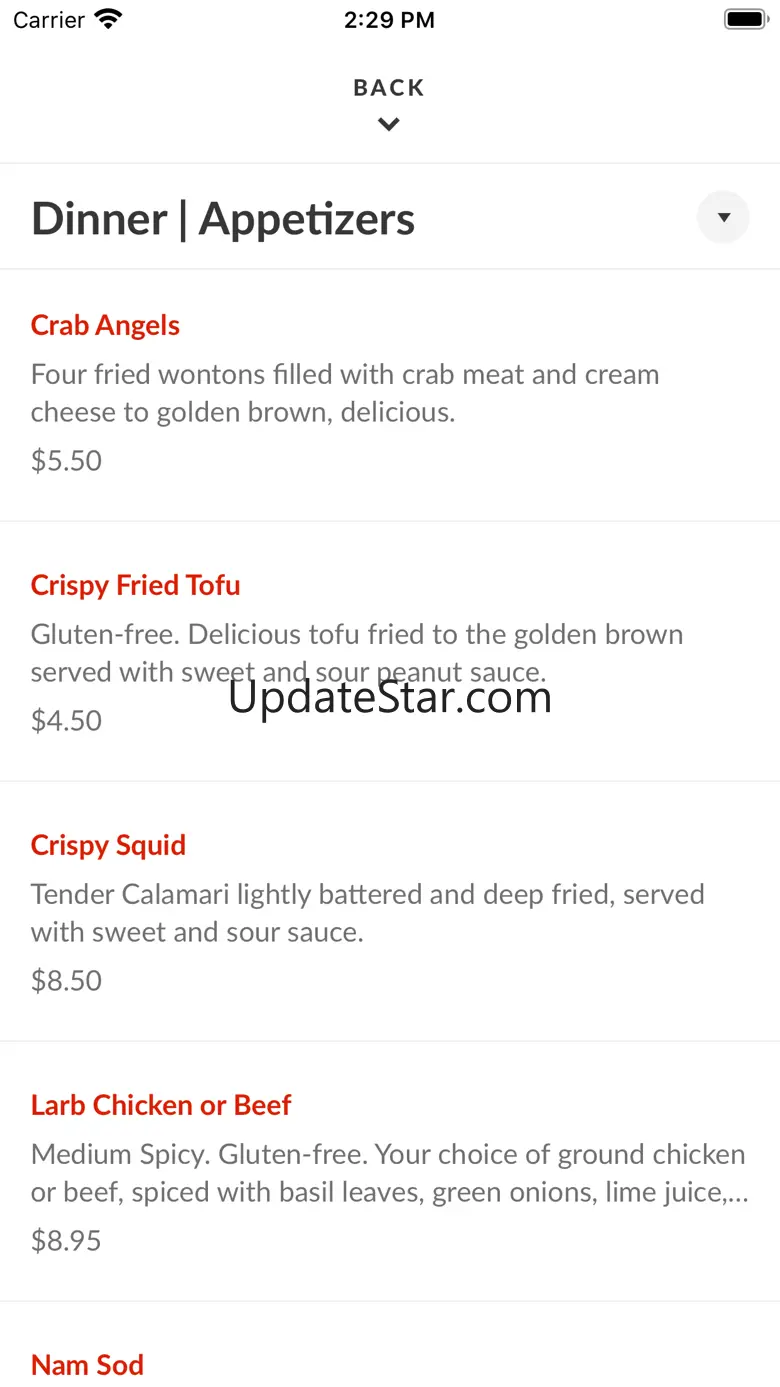 Thai Cafe 3.9.2