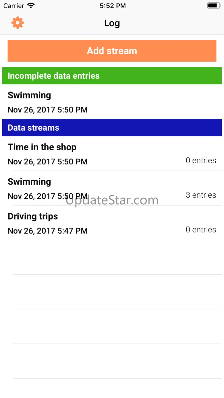 Log - flexible data tracking 1.1.1