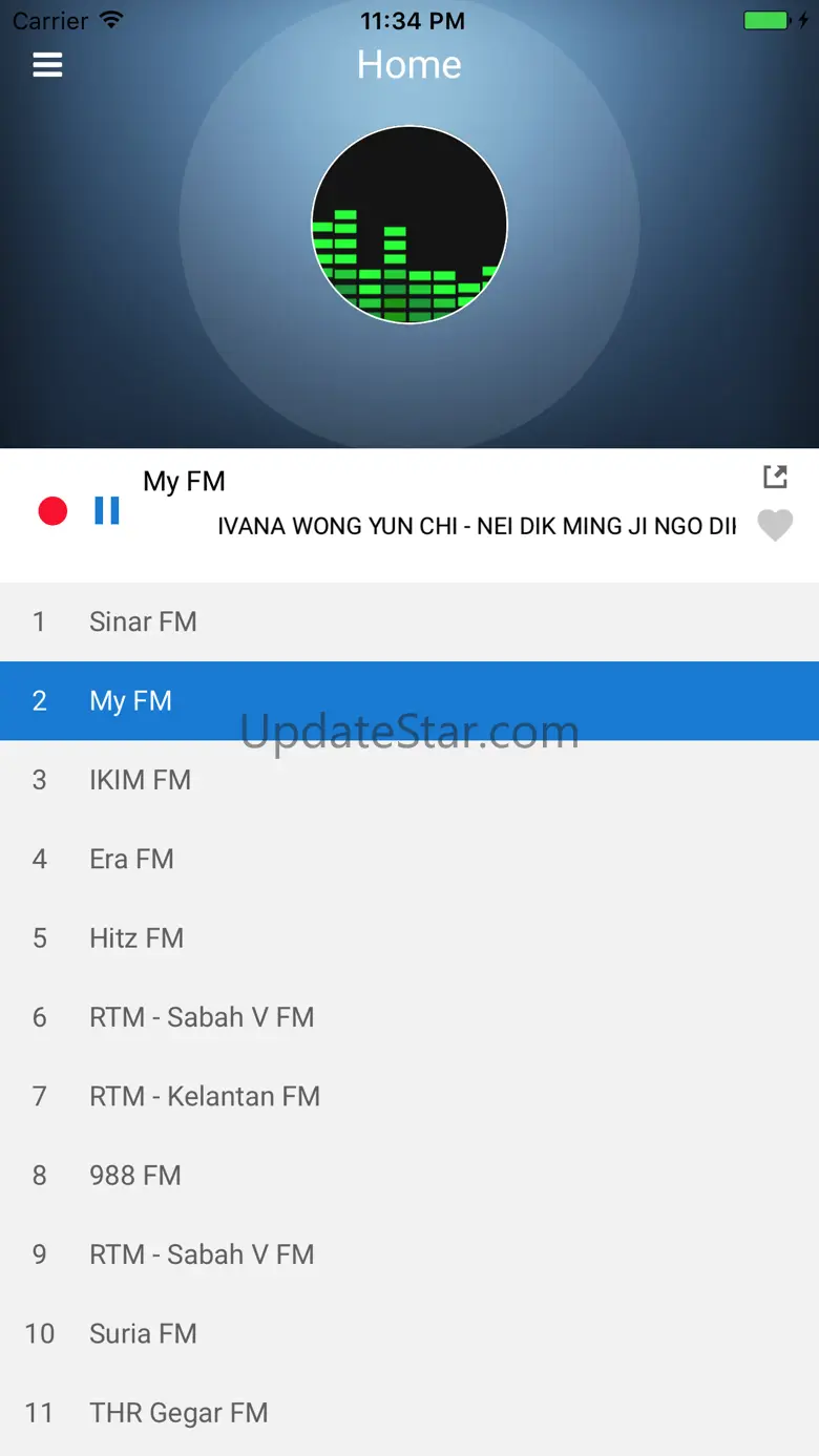 Malaysia Radio Station - MY FM 1.0