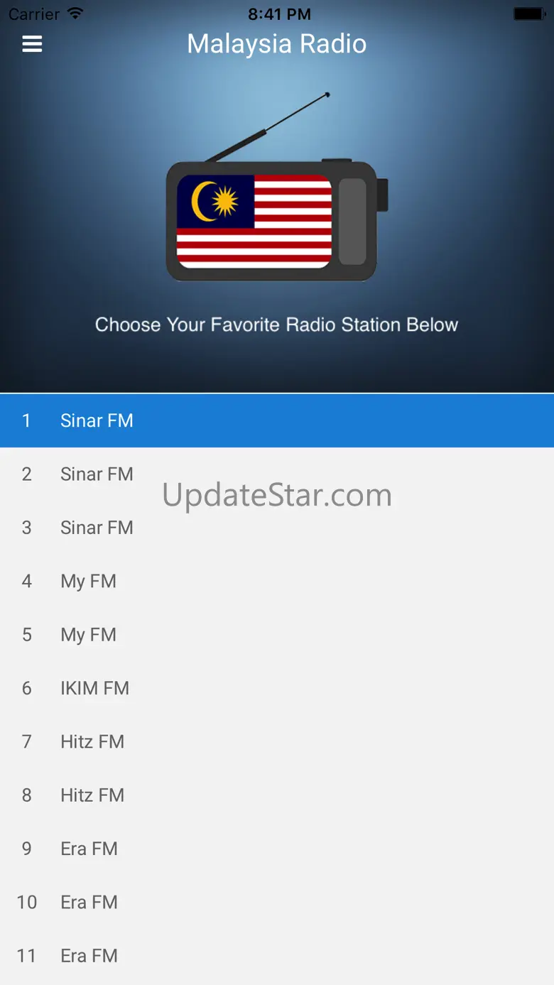 Malaysia Radio Station - MY FM 1.0