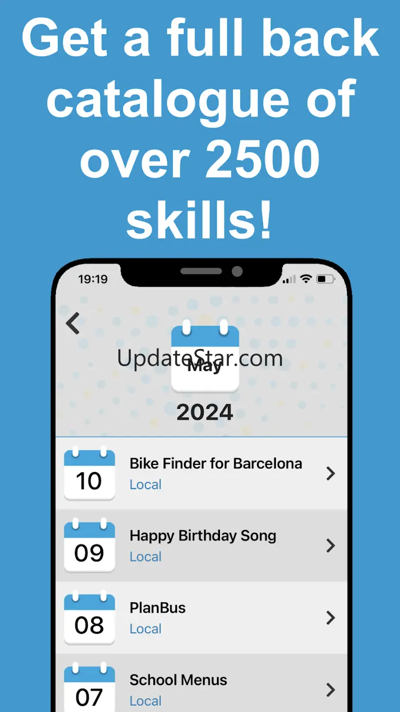 Skills for Amazon Alexa App 4.0