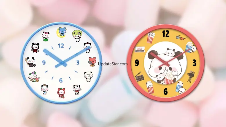 Analog Clock Mochi Mochi Panda 1.34.7.1