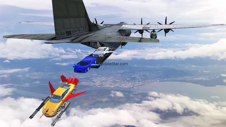 Futuristic Flying Car 2018 1.1