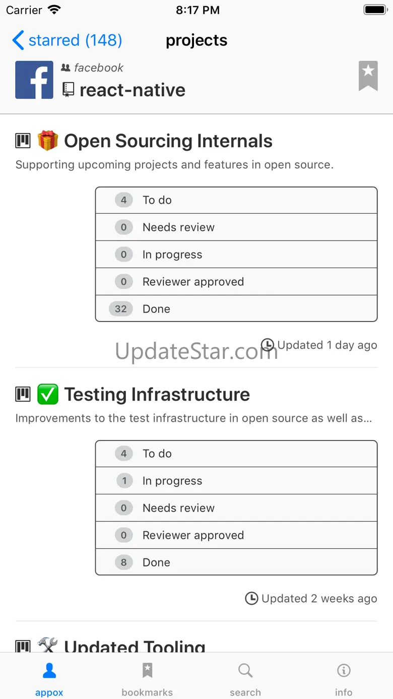 Project Viewer for GitHub 1.1.1