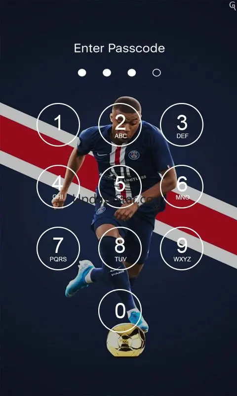 Kylian Mbappe Lock Screen 1.9.1