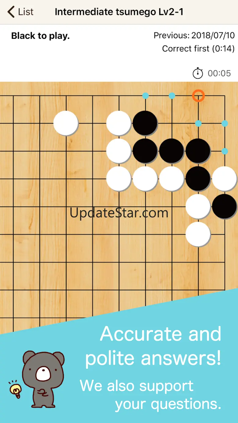 BearTsumego -Play Go exercises 1.2.34