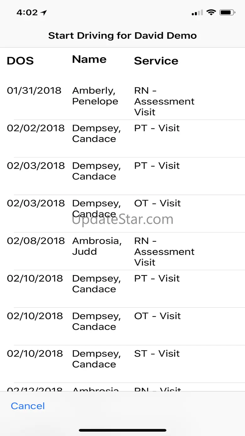 Care Visit Version 36.79