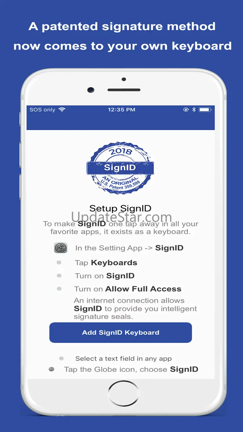 SignID Signature Keyboard 2.7