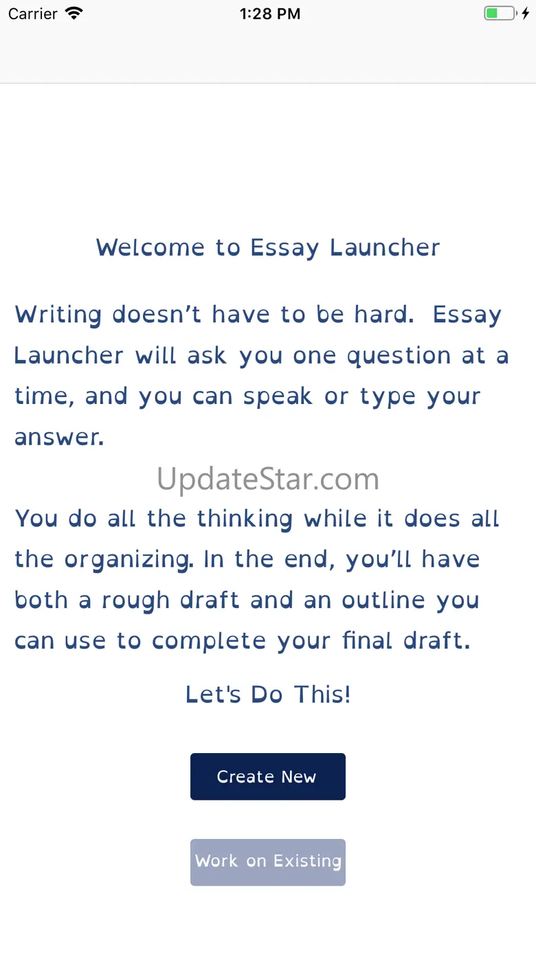 Essay Launcher 1.81