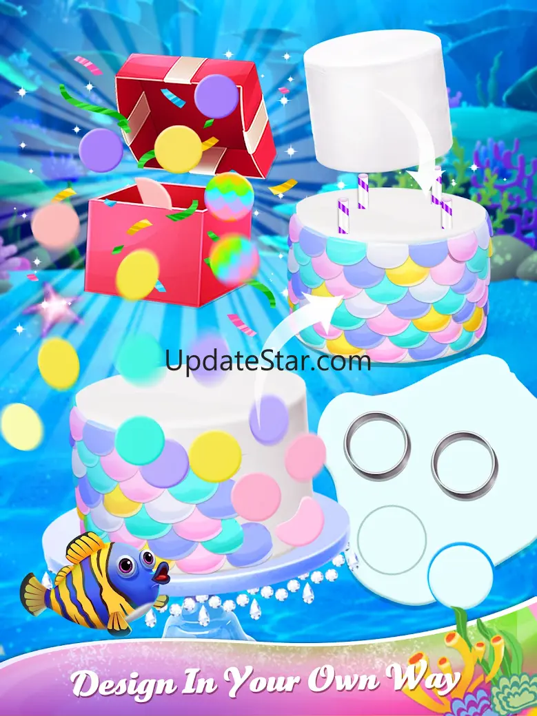 Unicorn Mermaid Cake 1.2.1