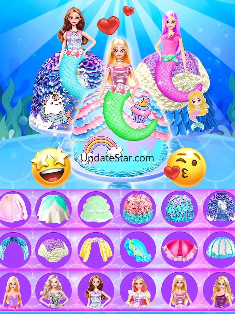 Unicorn Mermaid Cake 1.2.1