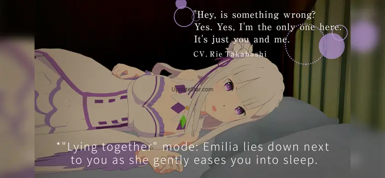 Re:ZEROVREmilia Lying together 1.1.0
