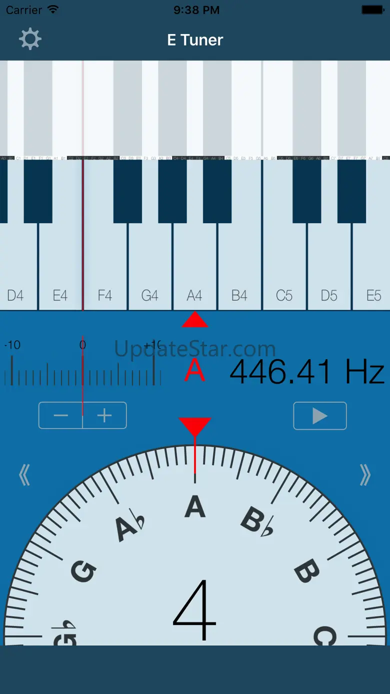 E Tuner: Chromatic tuner 1.2