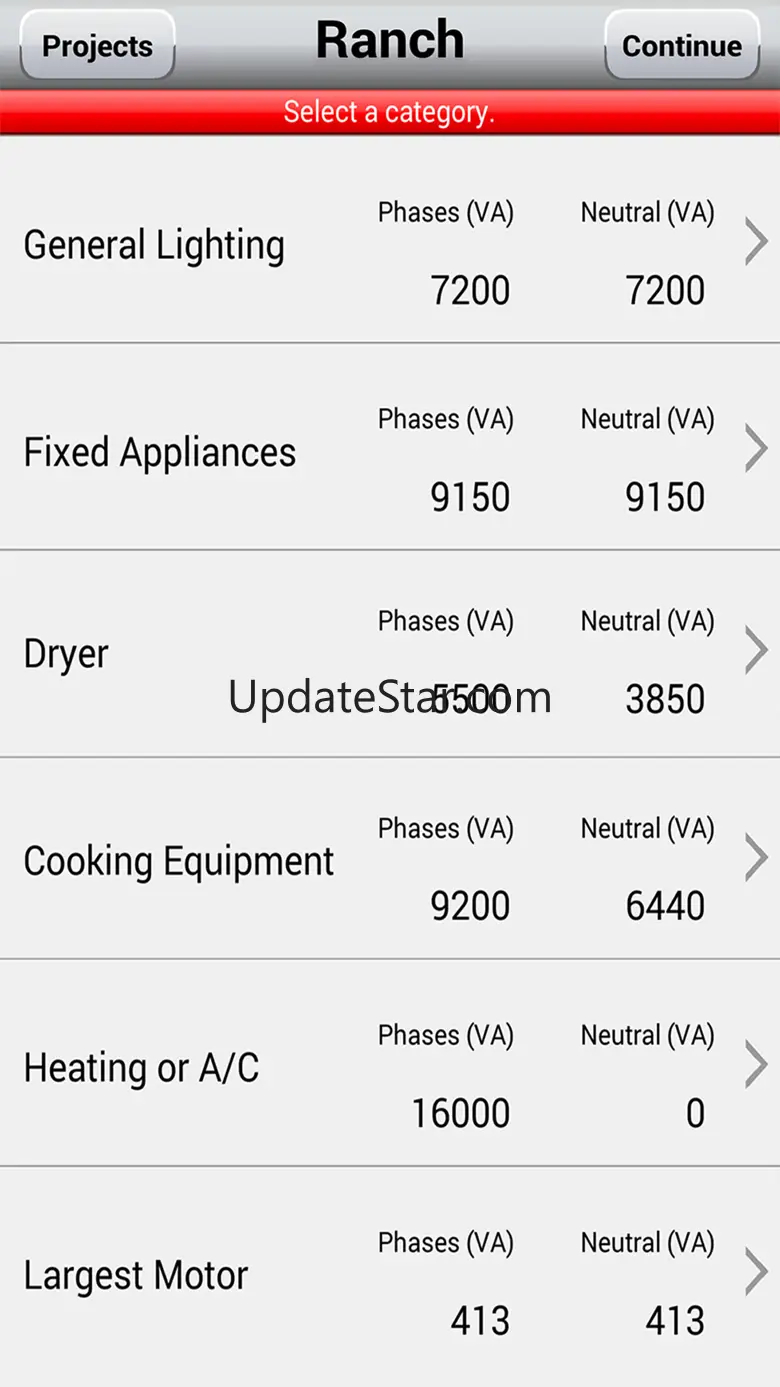 Electrical Load Calculator '17 1.0