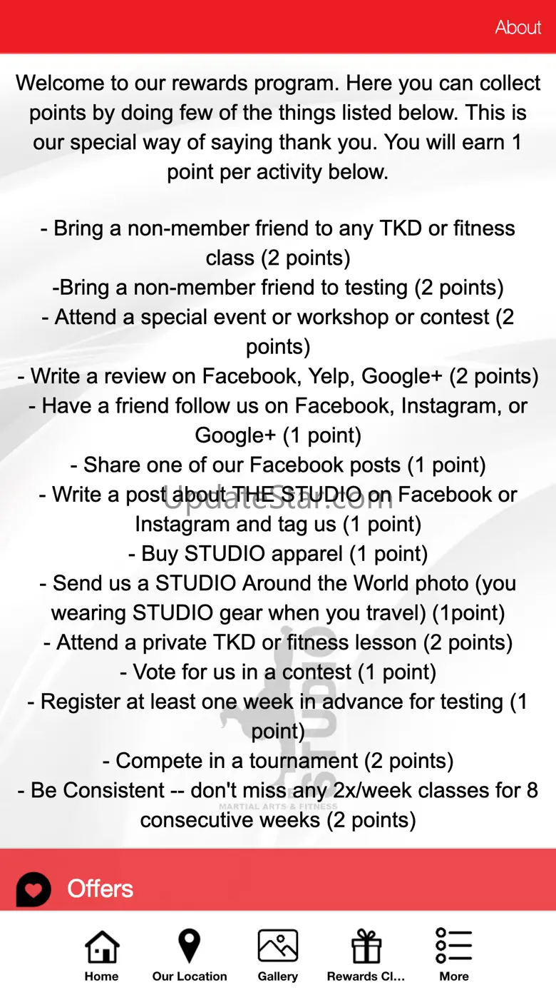 THE STUDIO Martial Arts 1.3.0