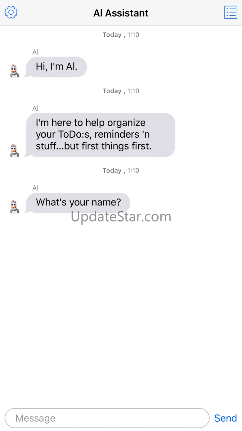 Al Assistant - Chatbot for Tasks and ToDo Lists 1.1.0