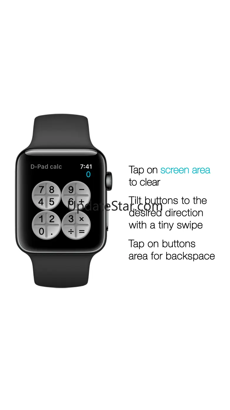 D-Pad calc - Watch calculator 1.2