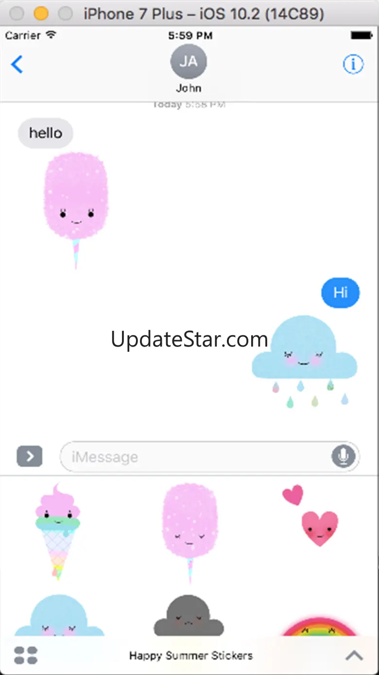 Happy Summer Stickers 1.0