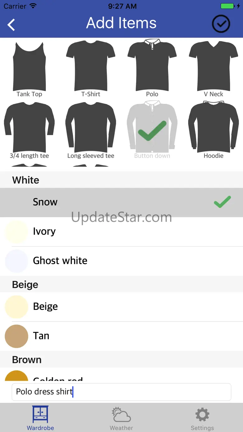 Layers - wardrobe & weather 1.1.1