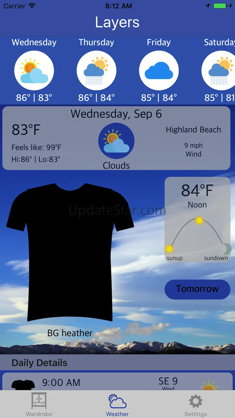 Layers - wardrobe & weather 1.1.1