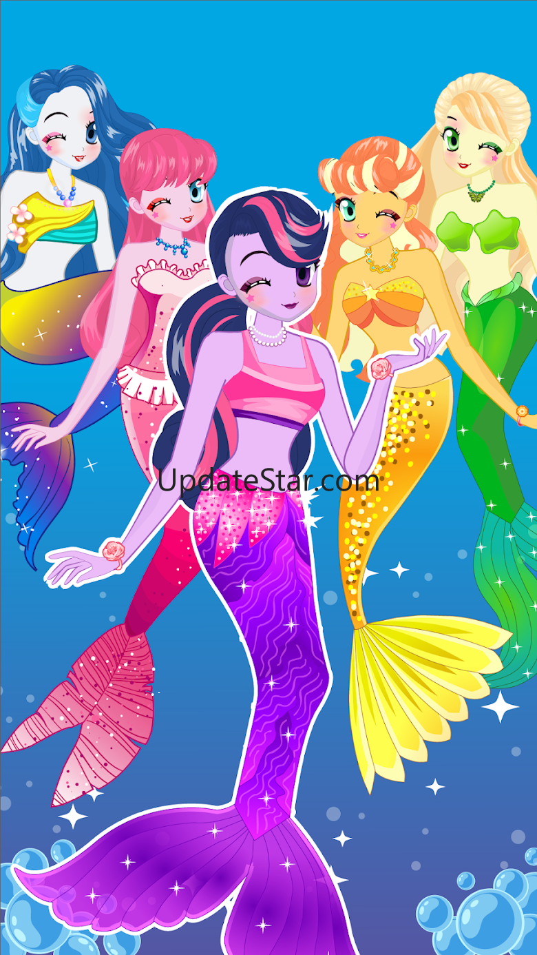 Pony Mermaid Dress Up 231020