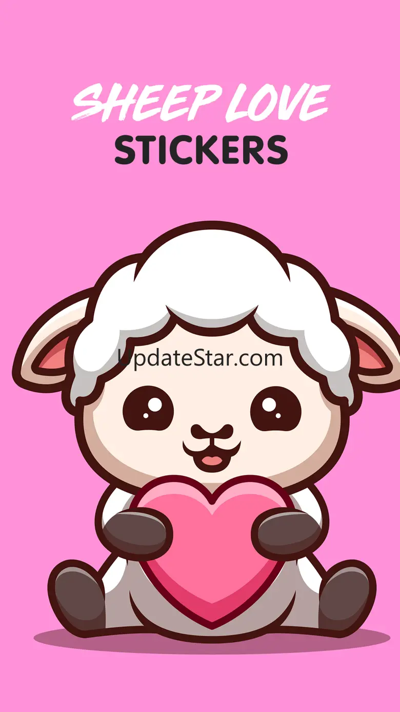 Sheep Love Stickers 1.2