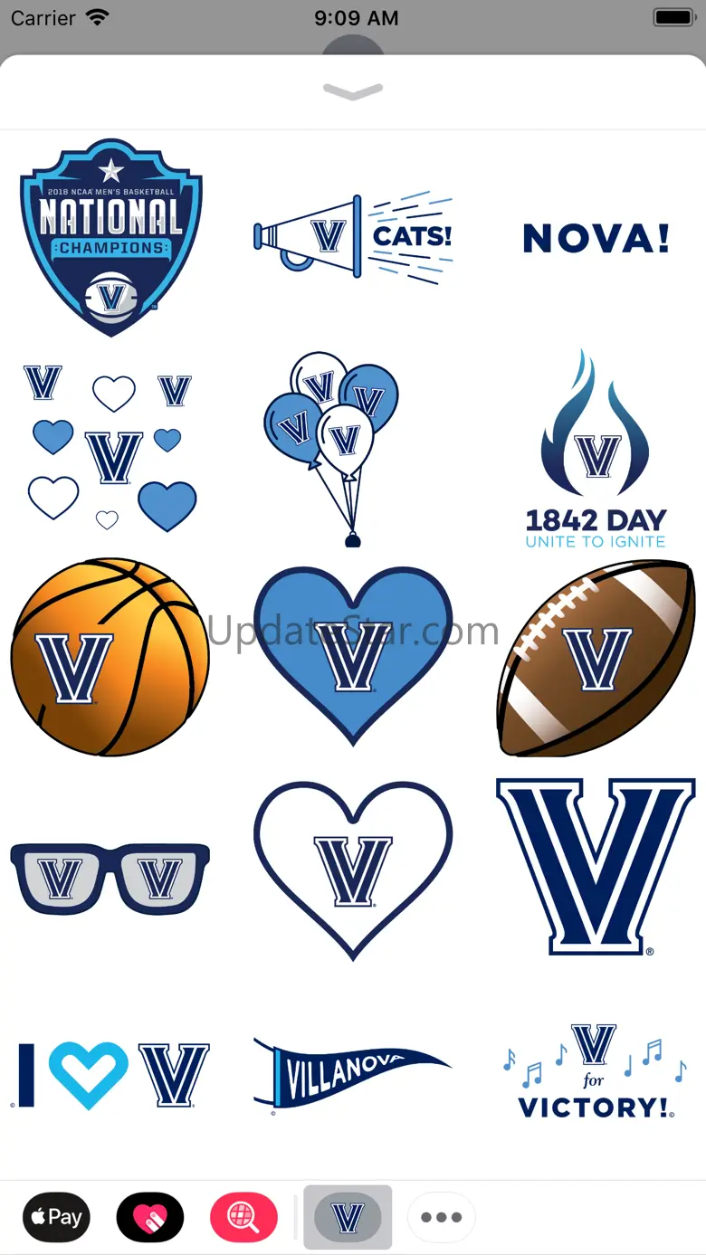 Villanova Stickers 1.0.3