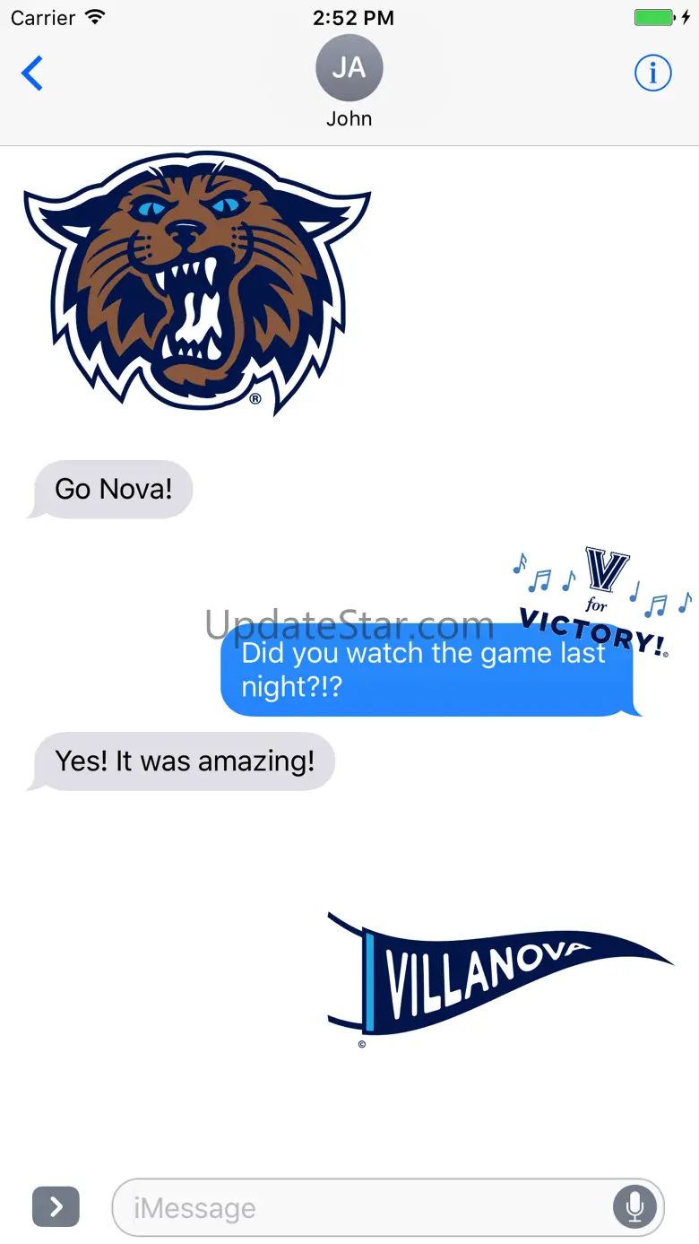 Villanova Stickers 1.0.3