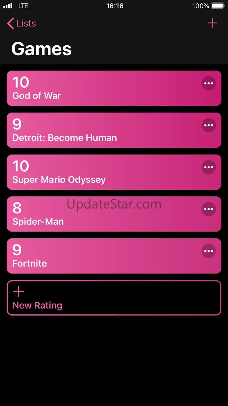 Rating - Rate Everything 1.0