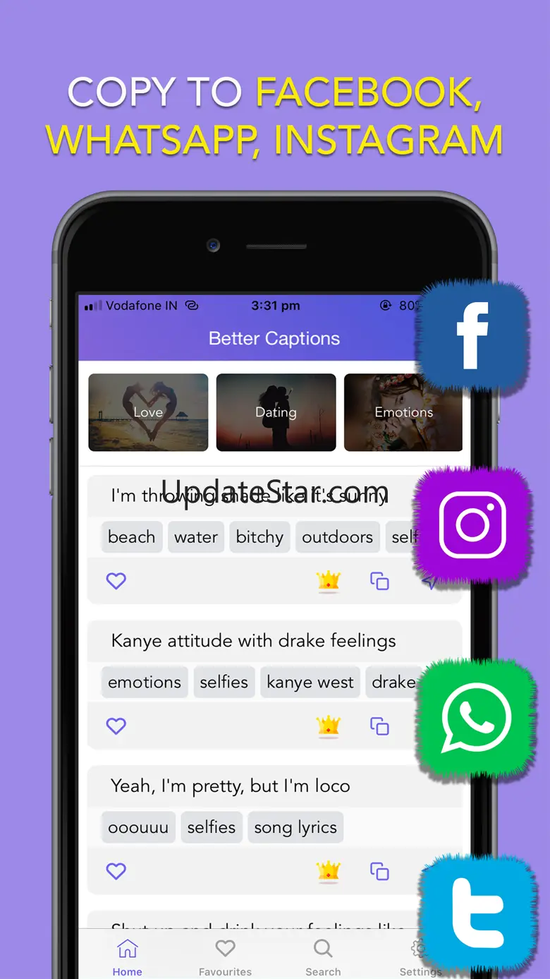 Daily Quotes & Captions for IG 1.1
