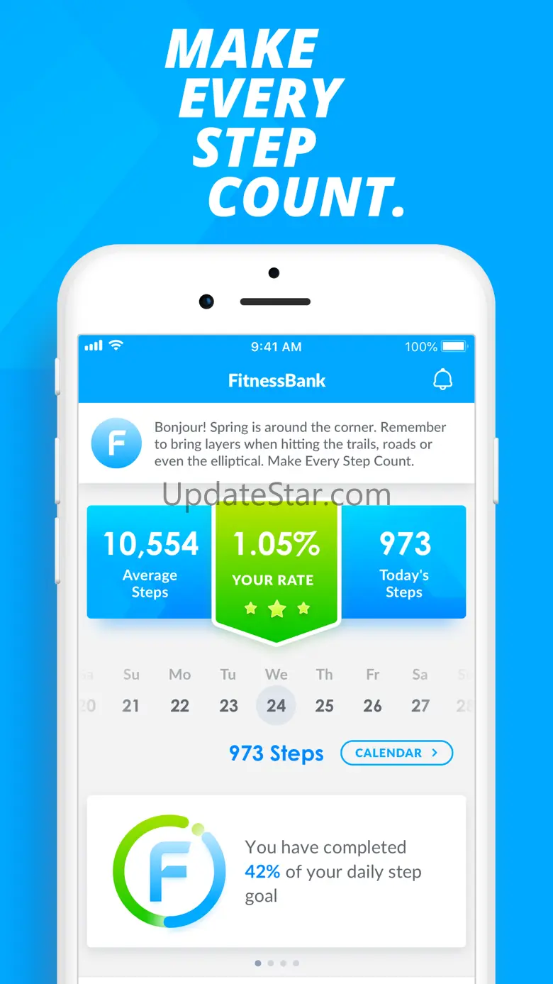 FitnessBank Step Tracker 2.12.2
