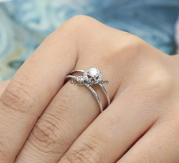 Ring Designs - Gold & Diamond  5.5