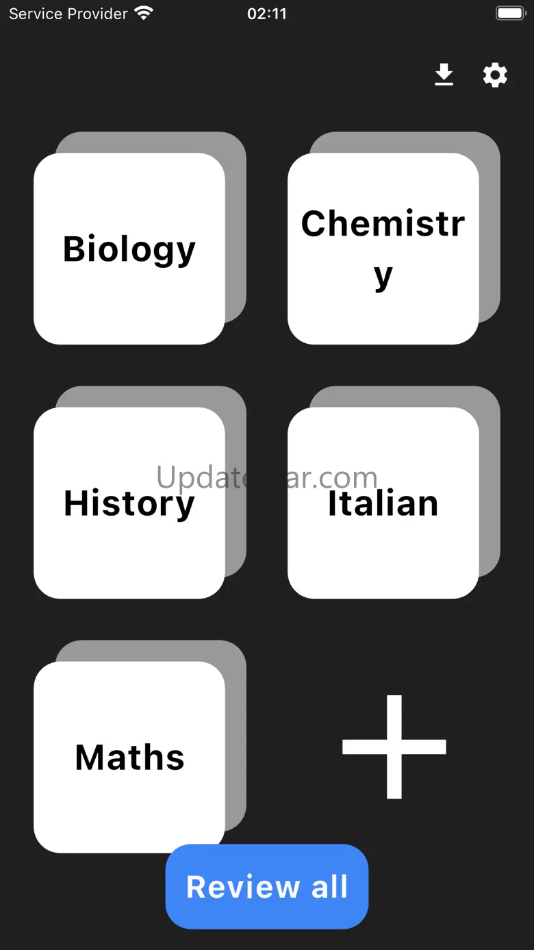 Recall - Efficient Flashcards v5.0.5