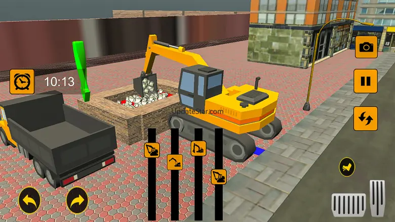 Futuristic Excavator Simulator 3.0