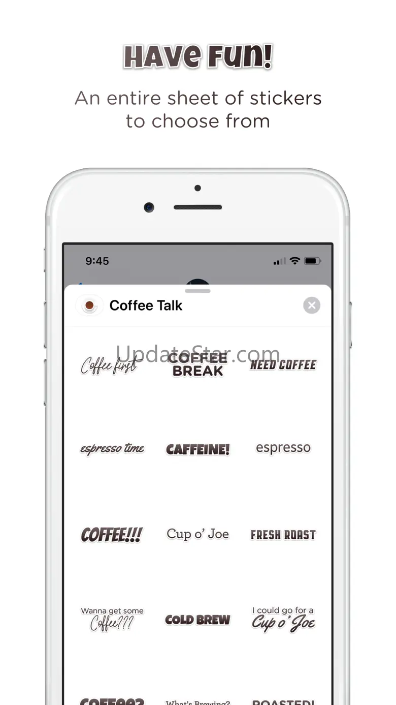 Coffee Talk Stickers 1.3