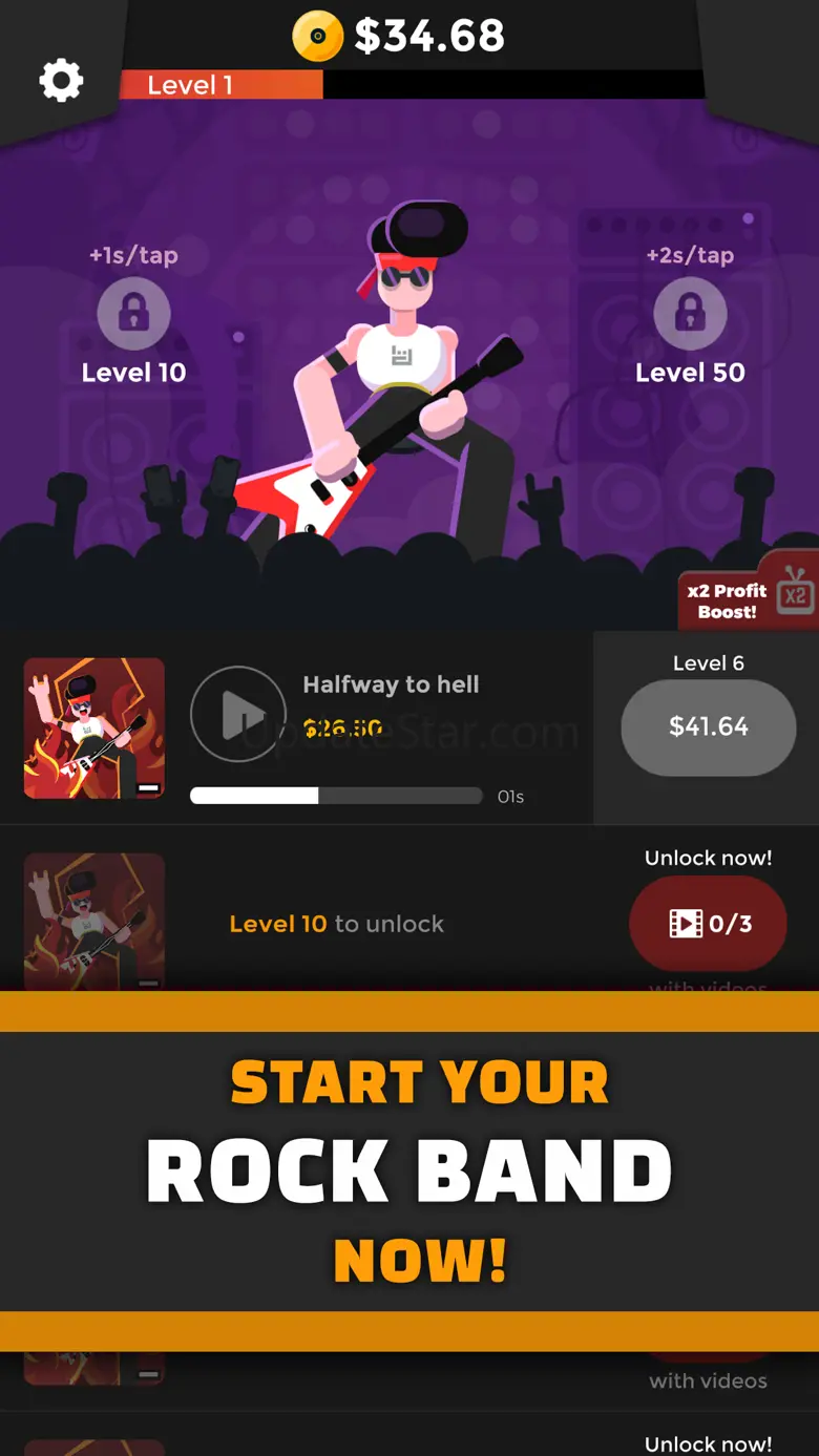 Rock Band Idle 1.0.43