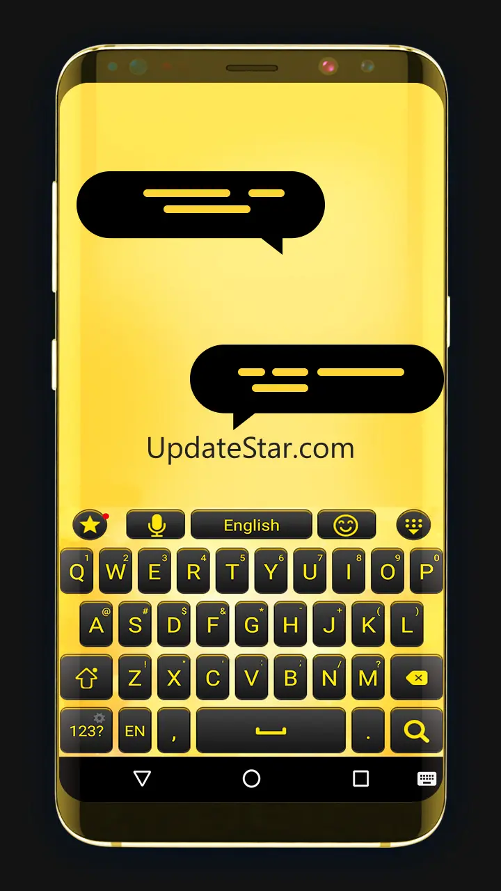 Black and yellow keyboard 2.0.2