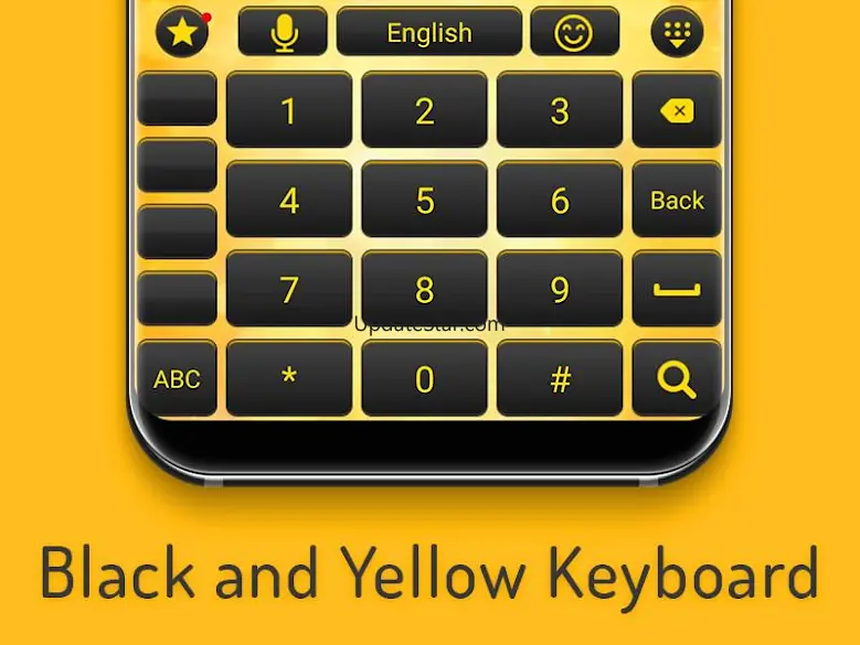 Black and yellow keyboard 2.0.2