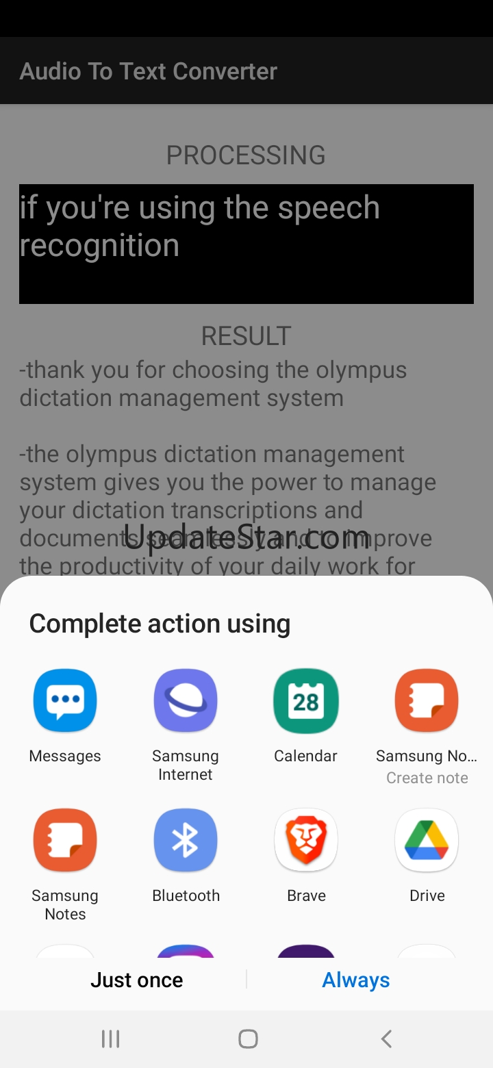 Audio File To Text Converter 1.16